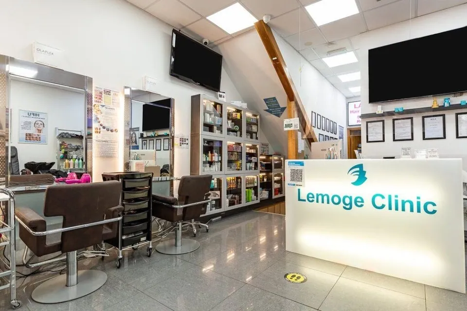 Lemoge Edgware Road reception and styling area